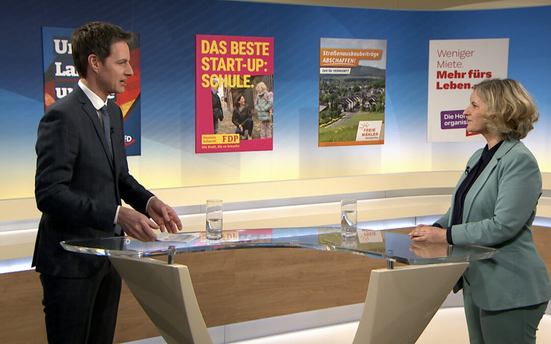 Landtagswahl 2026: Katrin Eder (Bündnis 90 / Die Grünen) zu Gast im Studio