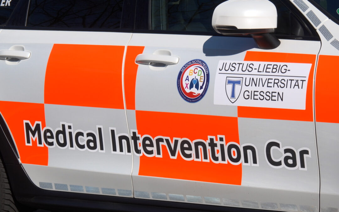 Neuartiger Notfallwagen in Gießen