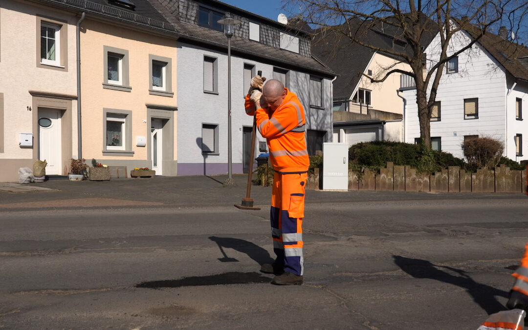 Kampf gegen Schlaglöcher