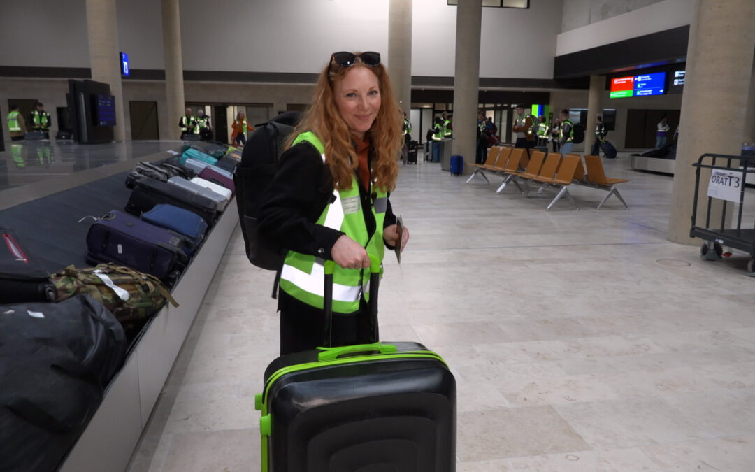 Probebetrieb im neuen Flughafen-Terminal
