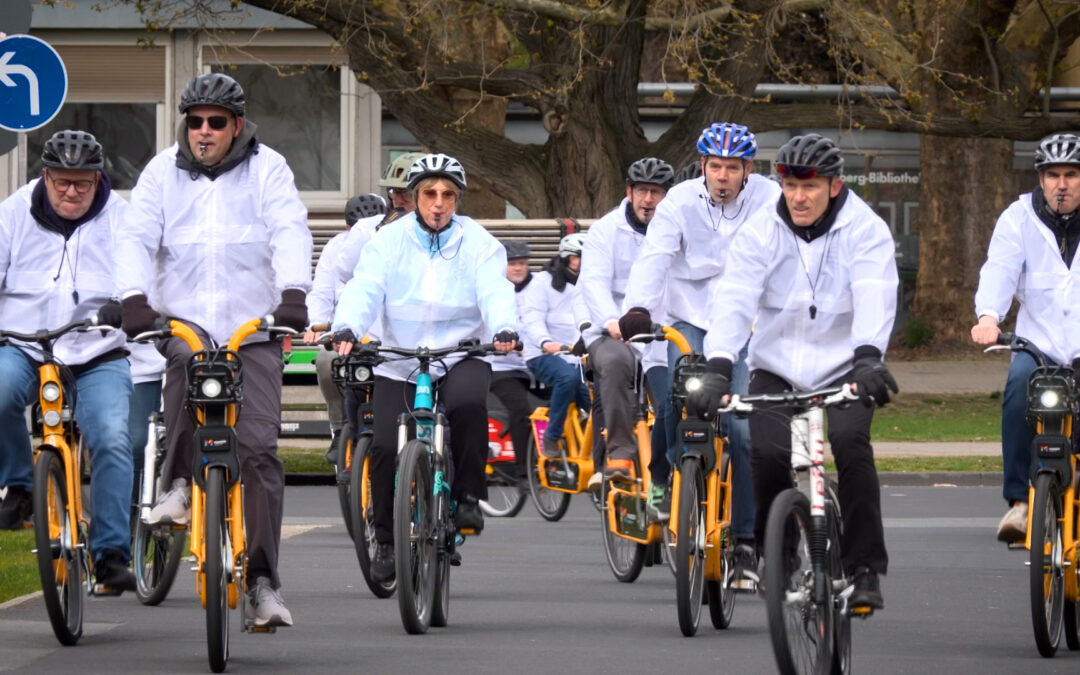 Landräte protestieren für bessere Finanzausstattung