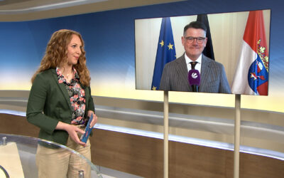 Schaltgespräch mit Hessens Ministerpräsident Boris Rhein