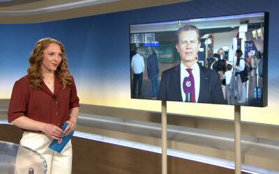 Schaltgespräch mit Ralph Beisel vom Flughafenverband