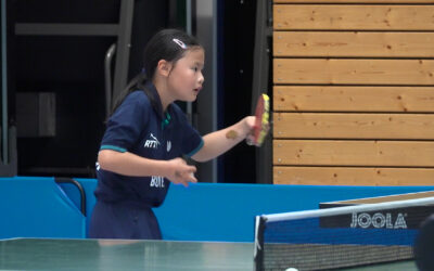 Neun Jahre alt: Tischtennis-Talent vom RSV Klein-Winternheim