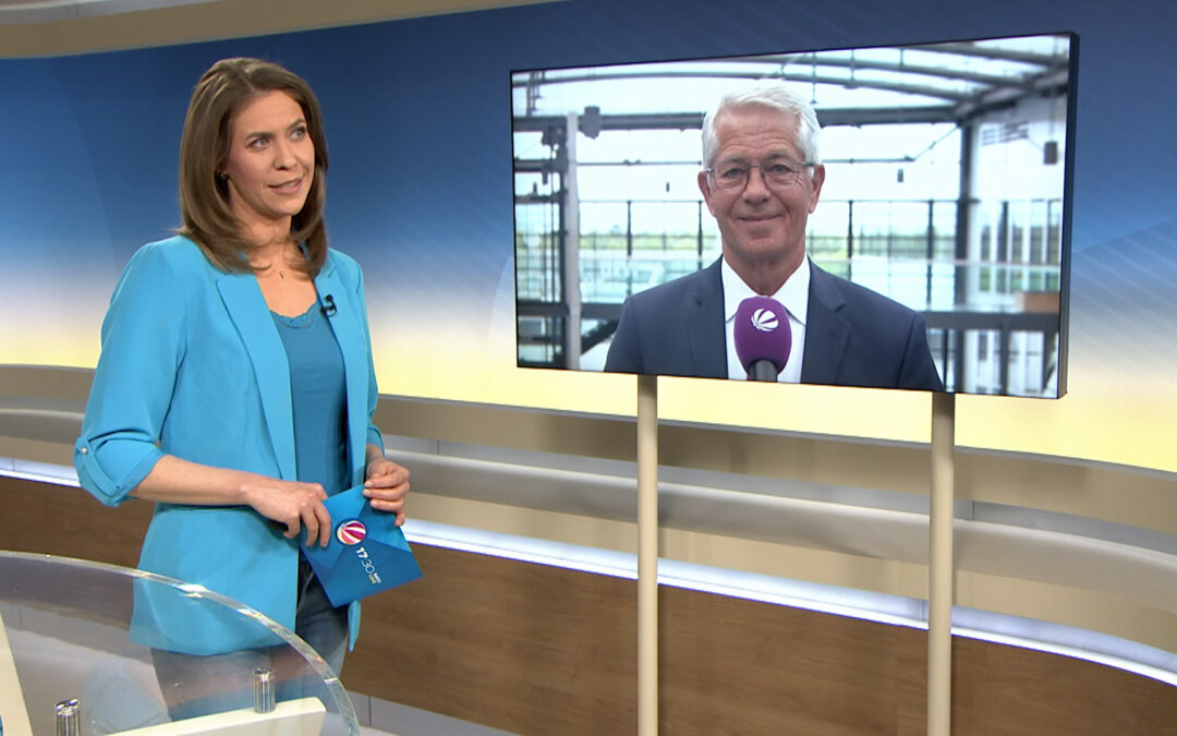 Schaltgespräch mit Fraport-Chef Stefan Schulte