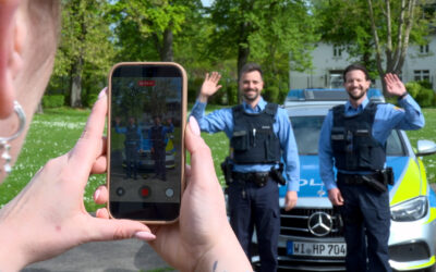 Polizei geht mit Schlagerhit viral