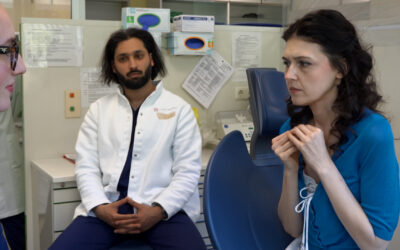 Schauspielerin mimt Patientin an Uniklinik
