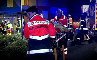 Feuer in Wohngruppe für Menschen mit Behinderung