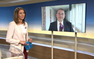 Schaltgespräch mit Fraport-Aufsichtsratschef Alexander Lorz