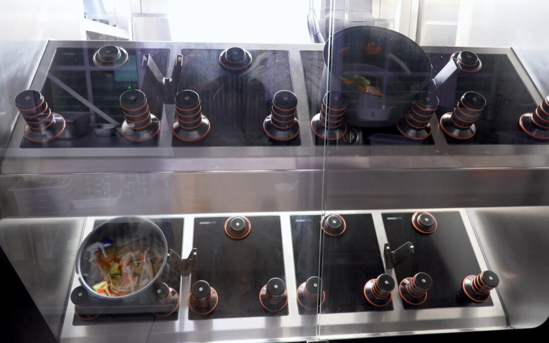 Kochroboter in Frankfurter Restaurant
