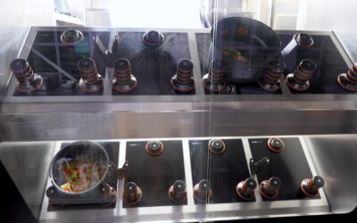 Kochroboter in Frankfurter Restaurant