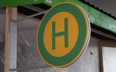 Haltestelle ohne Busverkehr