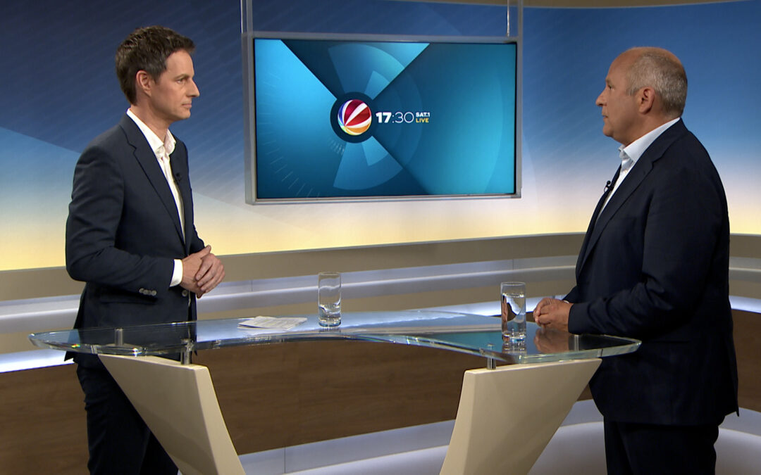 Zu Gast im Studio: Hessens Innenminister Roman Poseck