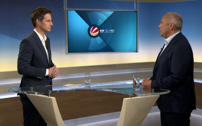 Zu Gast im Studio: Hessens Innenminister Roman Poseck