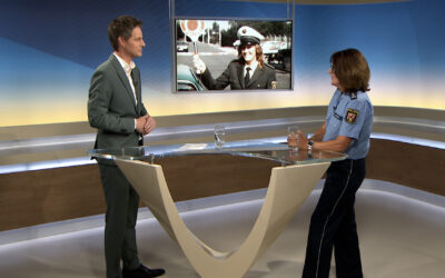 Zu Gast im Studio: Claudia Müller, erste RLP-Schutzpolizistin