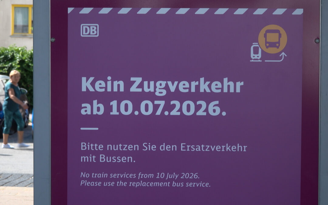 Bahnstrecke auf rechter Rheinseite wird saniert