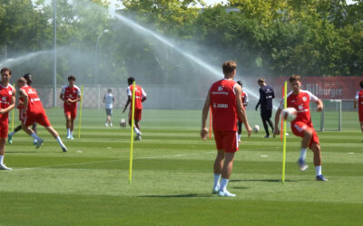 Trainingsauftakt bei Mainz 05