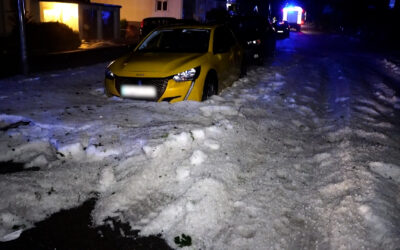Hagel in Calden
