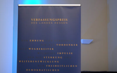 Neuer Verfassungspreis in Hessen