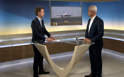 Zu Gast im Studio: Fraport-Chef Stefan Schulte