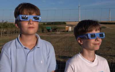 Begeisterung über die Sonnenfinsternis
