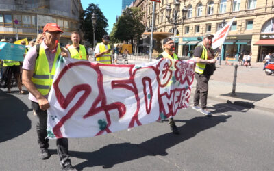 Streik im hessischen Einzelhandel