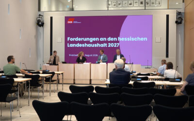 DGB stellt Forderungen zum Landeshaushalt vor
