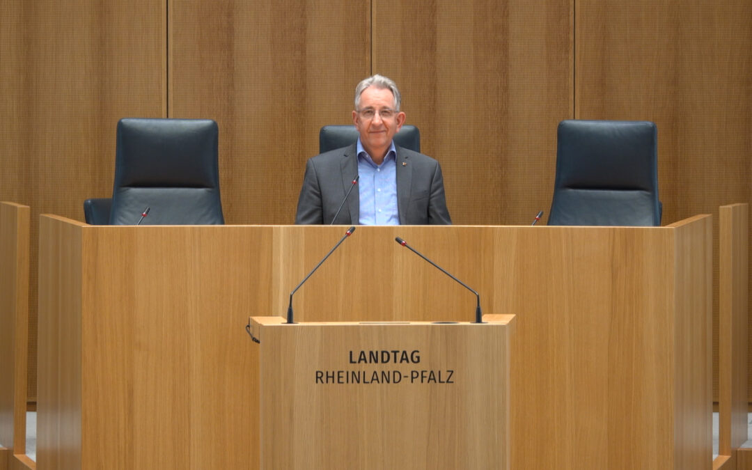13 Wochen im Amt: Der rheinland-pfälzische Landtagspräsident Matthias Lammert