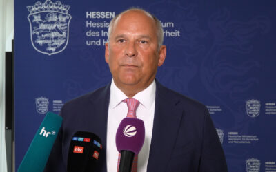 Wegen Antisemitismus: Hessens Innenminister Poseck verbietet Verein „Palästina e.V.“