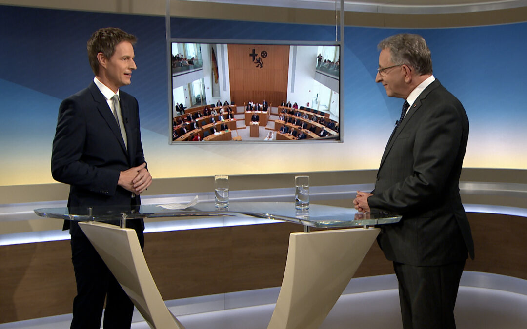 Herausforderungen im Parlament: Matthias Lammert zu Gast im Studio
