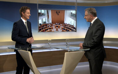 Herausforderungen im Parlament: Matthias Lammert zu Gast im Studio