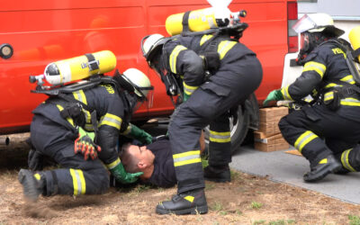 Großübung der Mainzer Feuerwehr: Was passiert, wenn radioaktive Stoffe austreten?